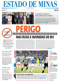 Capa Estado de Minas 19/05/2025