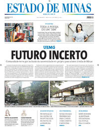 Capa do jornal Estado de Minas 20/05/2025