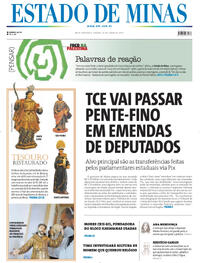 Capa do jornal Estado de Minas 21/06/2025