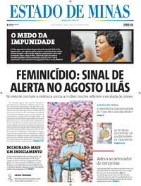 Capa do jornal Estado de Minas 21/08/2025