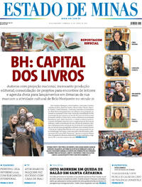 Capa do jornal Estado de Minas 22/06/2025