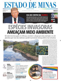 Capa do jornal Estado de Minas 23/06/2025