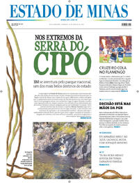Capa do jornal Estado de Minas 24/08/2025