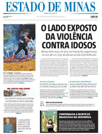 Capa do jornal Estado de Minas 25/06/2025