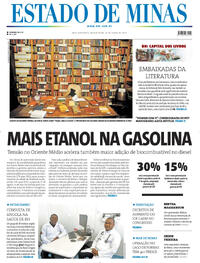 Capa do jornal Estado de Minas 26/06/2025