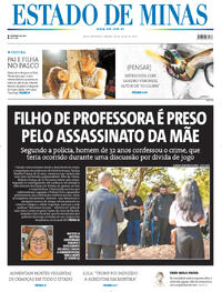 Capa do jornal Estado de Minas 26/07/2025