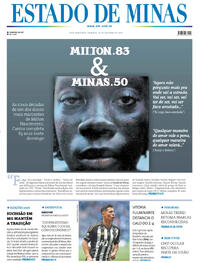 Capa do jornal Estado de Minas 26/10/2025