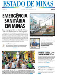 Capa Estado de Minas 28/05/2025