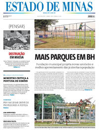 Capa do jornal Estado de Minas 28/06/2025