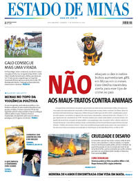 Capa do jornal Estado de Minas 01/02/2026