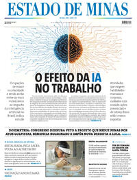 Capa Estado de Minas 01/05/2026