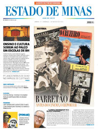 Capa Estado de Minas 01/08/2026