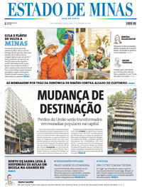 Capa Estado de Minas 01/10/2026