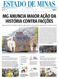 Capa Estado de Minas 02/06/2026