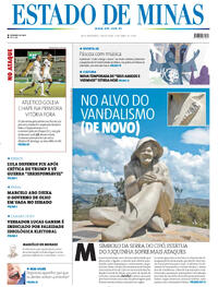 Capa do jornal Estado de Minas 03/04/2026