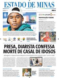 Capa Estado de Minas 03/07/2026