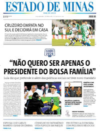 Capa Jornal Estado de Minas