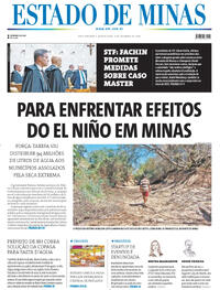 Capa Estado de Minas 03/09/2026