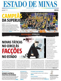 Capa Estado de Minas 04/05/2026