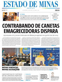 Capa Estado de Minas 04/06/2026