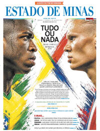 Capa Estado de Minas 04/07/2026