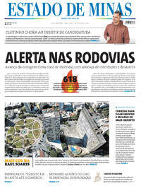 Capa Estado de Minas 04/08/2026