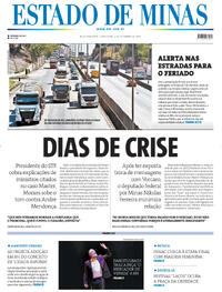 Capa Estado de Minas 04/09/2026