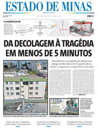Capa Estado de Minas 05/05/2026
