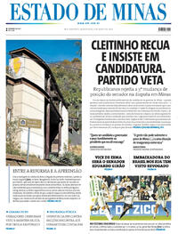 Capa Jornal Estado de Minas