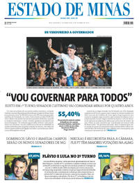 Capa Estado de Minas 05/10/2026
