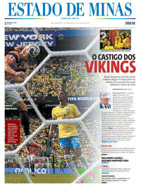 Capa Estado de Minas 06/07/2026