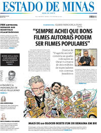 Capa do jornal Estado de Minas 07/02/2026