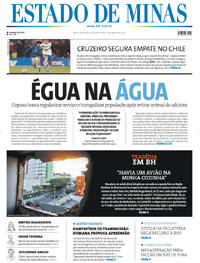 Capa Estado de Minas 07/05/2026