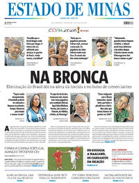 Capa Estado de Minas 07/07/2026