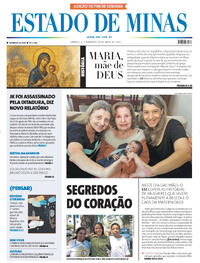 Capa Estado de Minas 09/05/2026