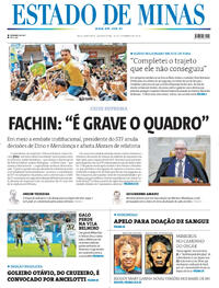 Capa Estado de Minas 10/09/2026