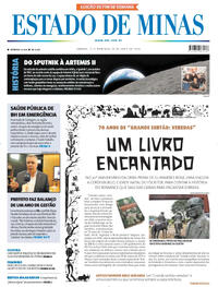 Capa do jornal Estado de Minas 11/04/2026