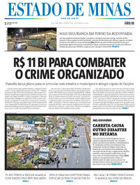 Capa Estado de Minas 13/05/2026