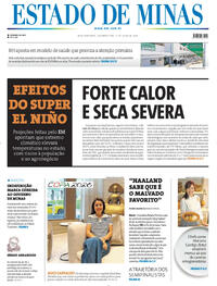 Capa Estado de Minas 13/07/2026