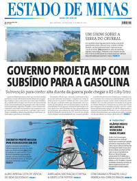Capa Estado de Minas 14/05/2026