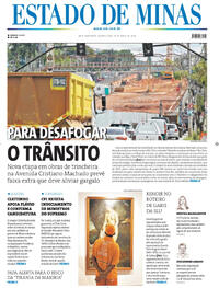 Capa do jornal Estado de Minas 15/04/2026