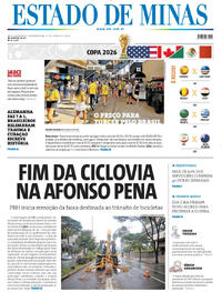 Capa Jornal Estado de Minas