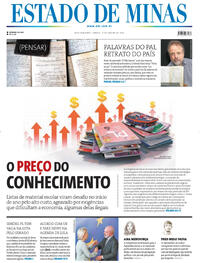 Capa do jornal Estado de Minas 17/01/2026