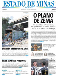 Capa do jornal Estado de Minas 17/04/2026