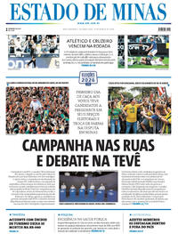 Capa Estado de Minas 17/08/2026