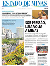 Capa Jornal Estado de Minas