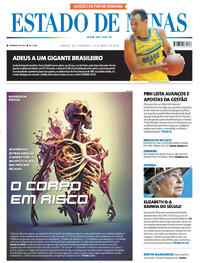 Capa do jornal Estado de Minas 18/04/2026