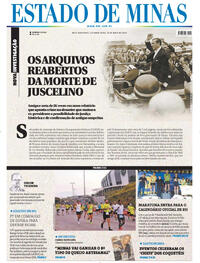 Capa Estado de Minas 18/05/2026