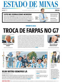 Capa Estado de Minas 18/06/2026
