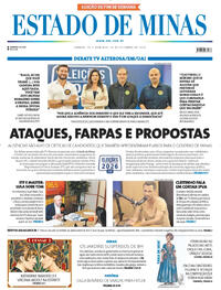Capa do jornal Estado de Minas 19/09/2026